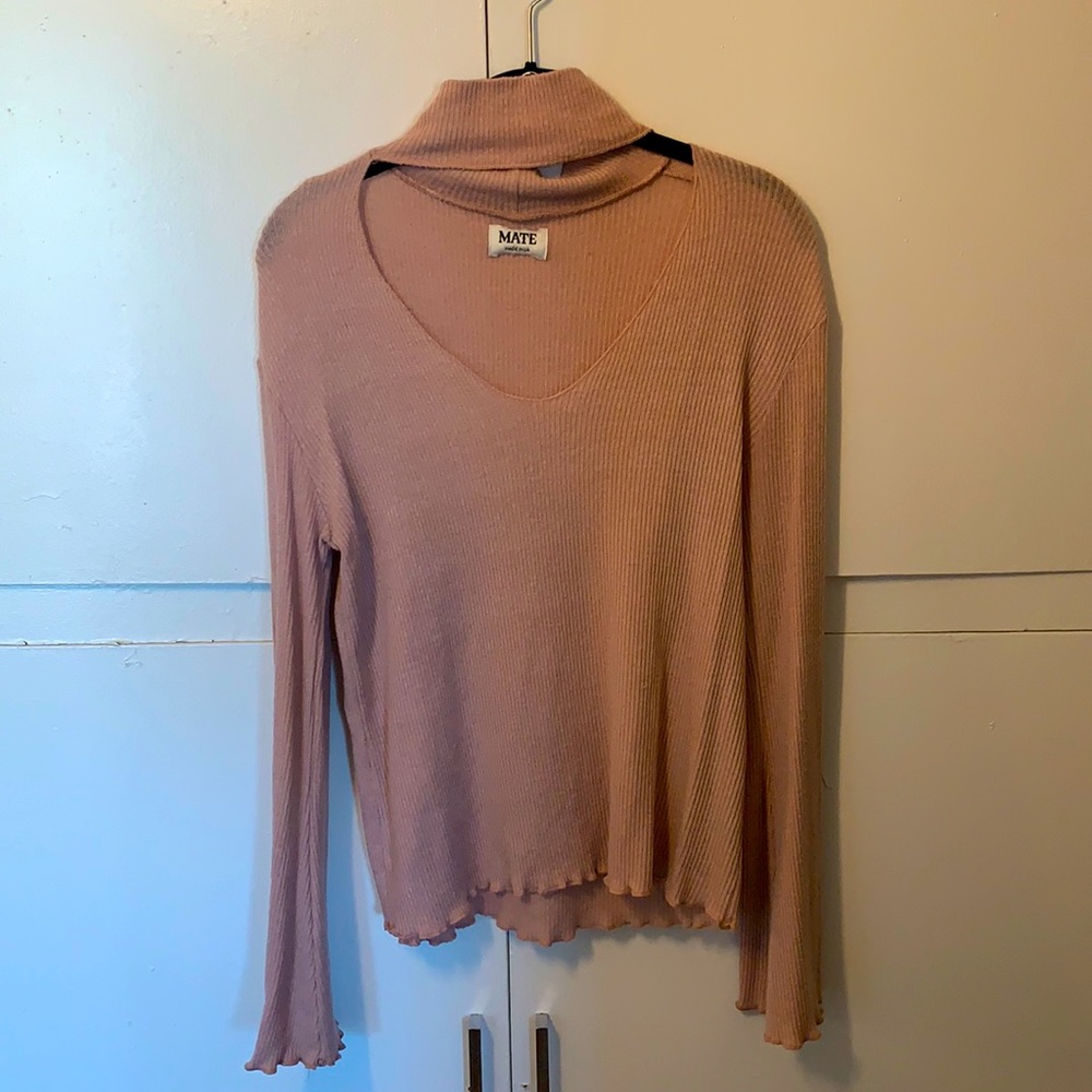 Mate the Label mauve pink sweater